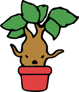Harry Potter Mandrake Plant Vector