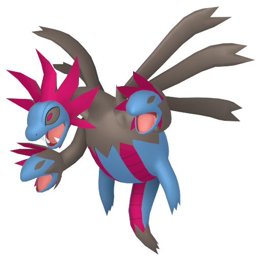 Pokemon Hydreigon Vector Pokemon Hydreigon Vector