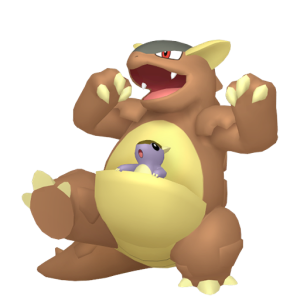 Pokemon Kangaskhan Vector