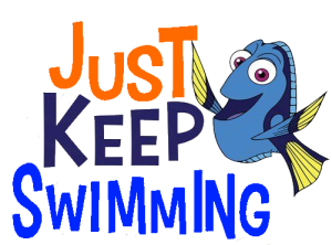 Keep Swimming PNG
