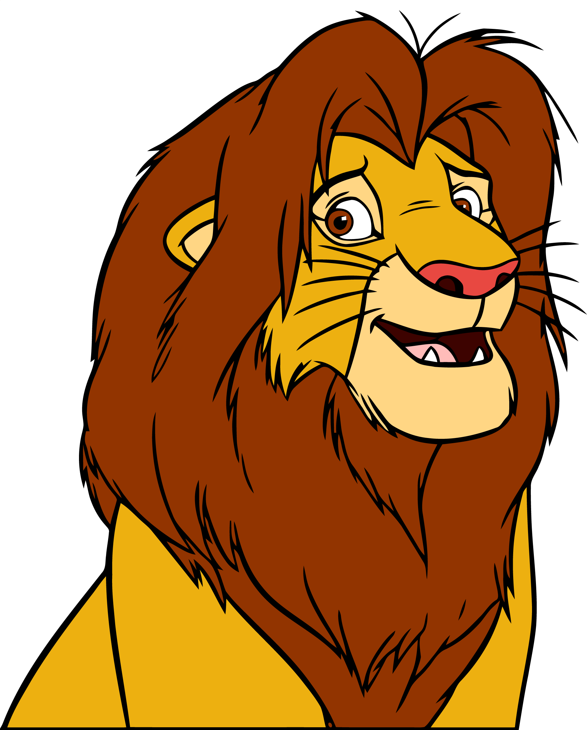 Lion King Mufasa Vector Lion King Mufasa Vector