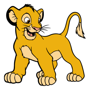 Lion King Simba Cub Vector 12