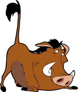 Lion King Pumbaa Vector 2