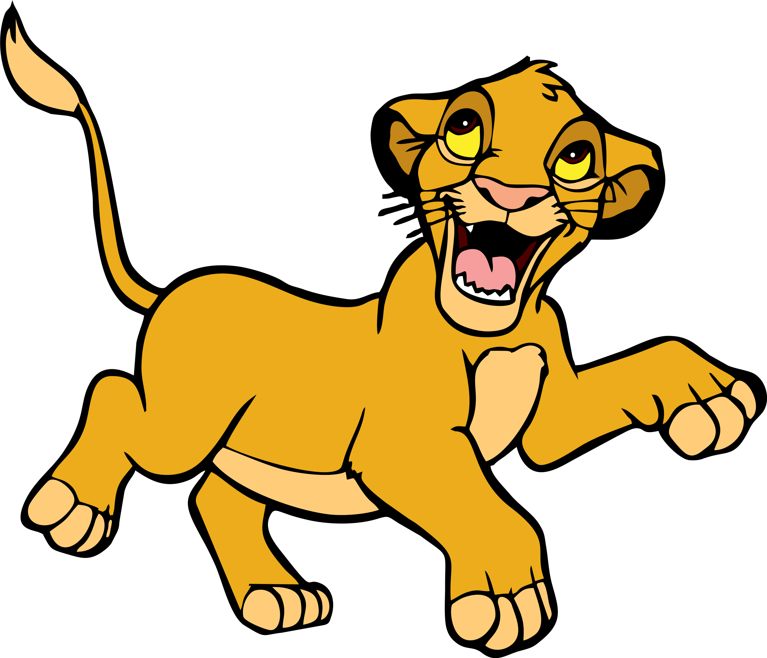 Lion King Simba Cub Vector 9 Lion King Simba Cub Vector 9
