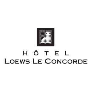 Loews Le Concorde Hotel Logo PNG SVG Vector 01
