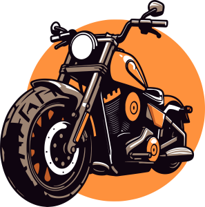 Harley Davidson Cruiser Bike Vector