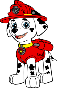 Paw Patrol Marshall Vector