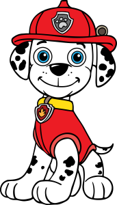 Paw Patrol Marshall Vector 2