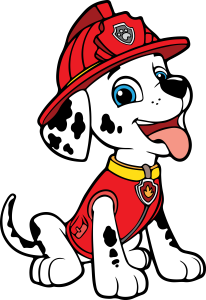 Paw Patrol Marshall Vector 3