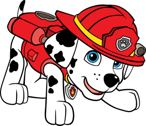 Paw Patrol Marshall Vector 4