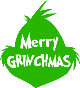 Grinch Christmas Merry Grinchmas Vector 4