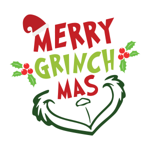 Grinch Christmas Merry Grinchmas Vector 3