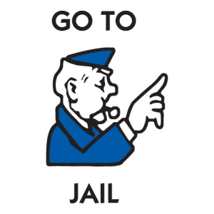 Monopoly   Go to Jail Logo PNG SVG Vector 01