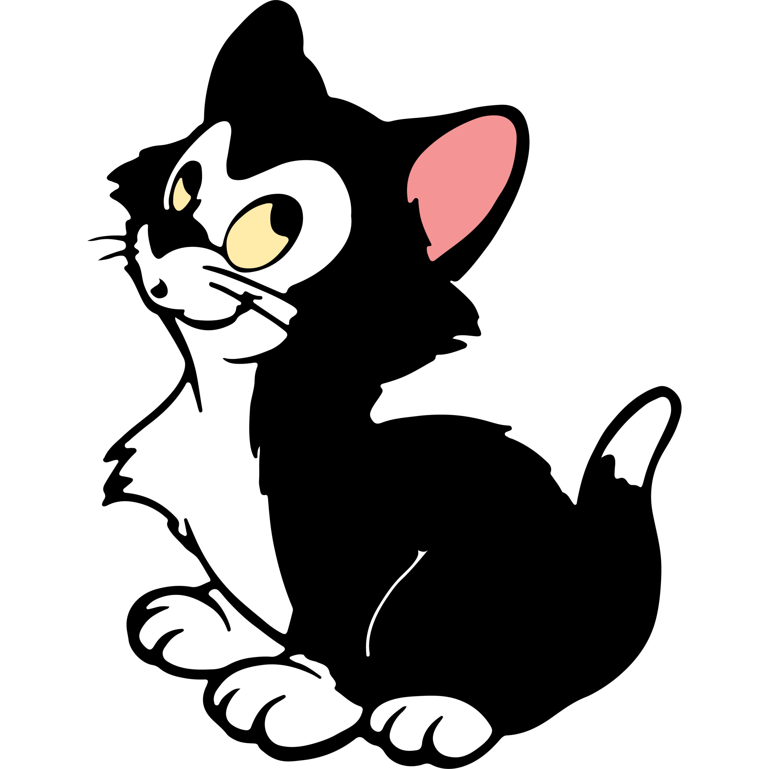 Pinocchio Figaro Cat Vector 2 Pinocchio Figaro Cat Vector 2