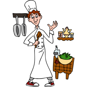Ratatouille Alfredo Cooking Logo