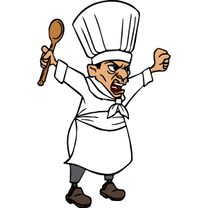 Ratatouille Chef Skinner Angry Logo