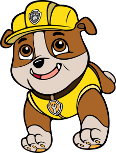 Paw Patrol Rubble Vector 3