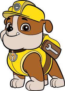 Paw Patrol Rubble Vector 4