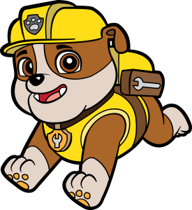 Paw Patrol Rubble Vector 5
