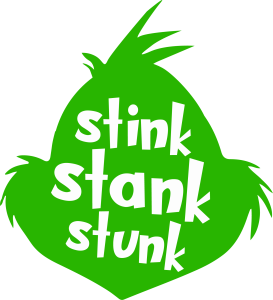 Grinch Christmas Stink Stank Stunk Vector 2