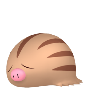 Pokemon Swinub PNG SVG Vector