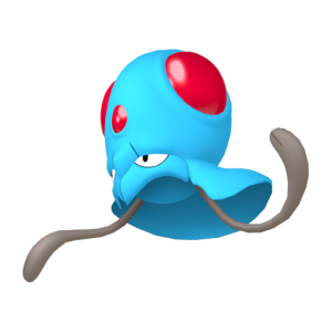 Pokemon Tentacool PNG SVG Vector