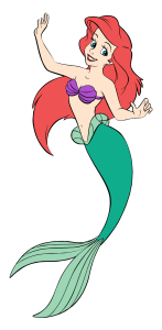 The Little Mermaid Ariel Logo Vector 5