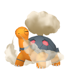 Pokemon Torkoal PNG SVG Vector