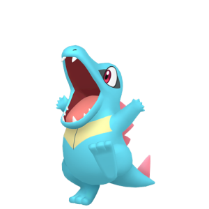 Pokemon Totodile PNG SVG Vector
