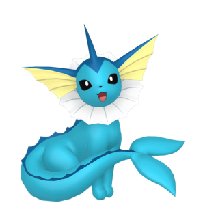 Pokemon Vaporeon PNG SVG Vector