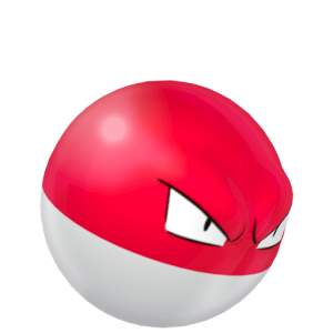 Pokemon Voltorb PNG SVG Vector