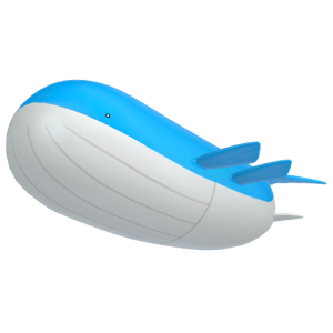 Pokemon Wailord PNG SVG Vector
