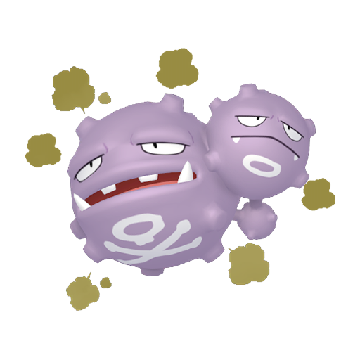 Pokemon Weezing PNG SVG Vector Pokemon Weezing PNG SVG Vector
