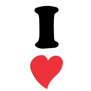 Dr Seuss Cat In Tha Hat Heart Logo