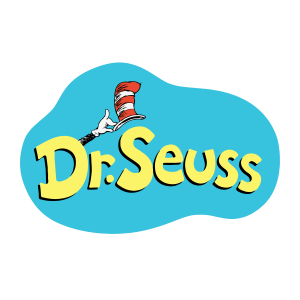 Dr.Seuss Cat in the Hat Text Logo Vector