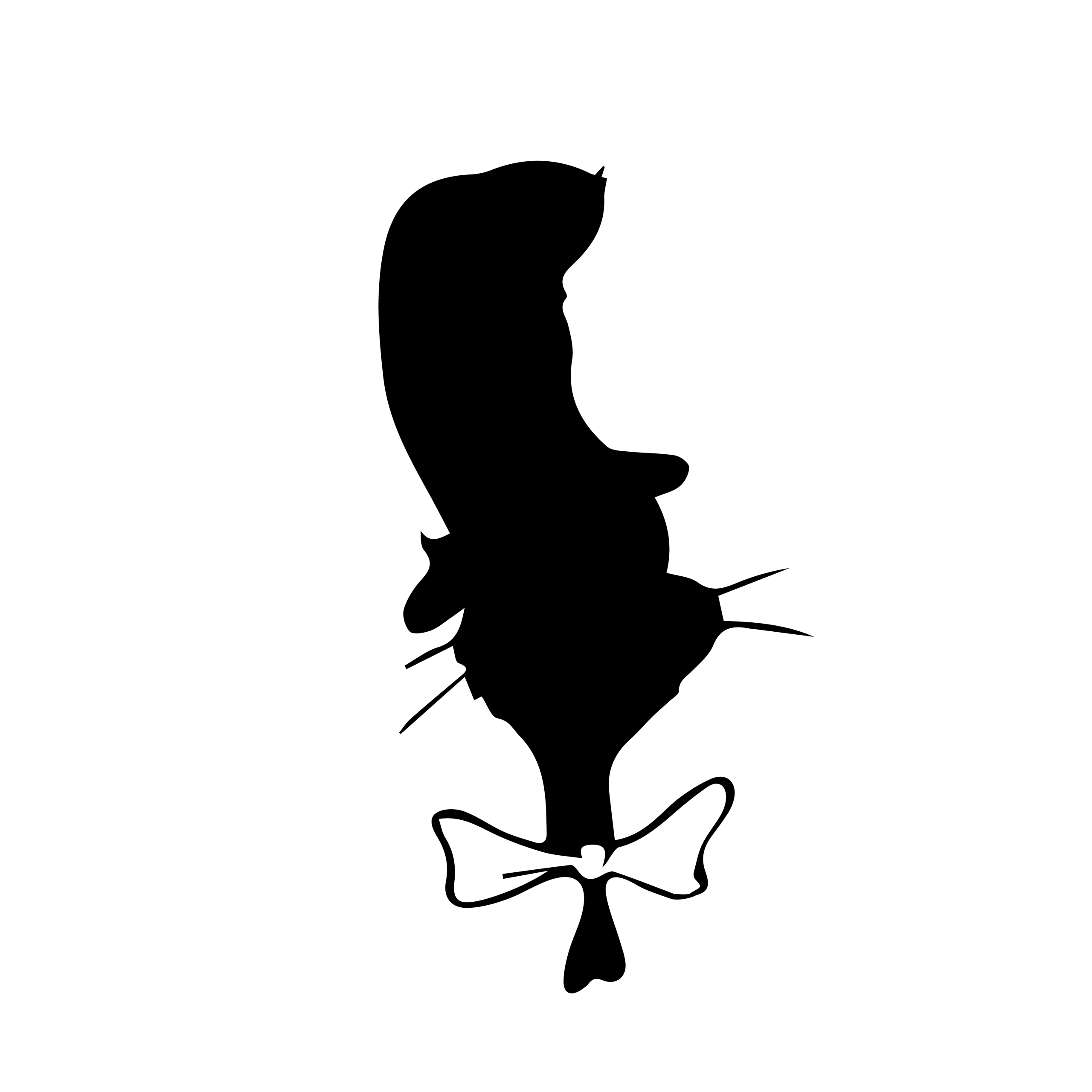 Dr.Seuss Cat in the Hat Black Icon Dr.Seuss Cat in the Hat Black Icon