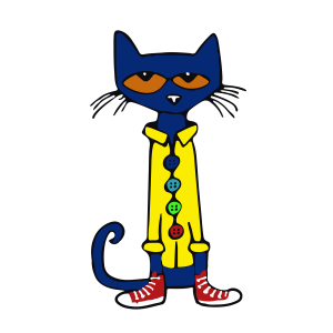 Dr.Seuss Pete the Cat Logo Vector