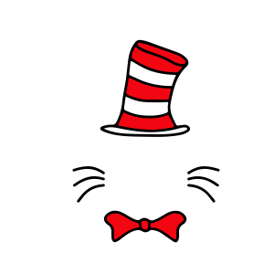Dr Seuss Cat In Tha Hat Icon 5