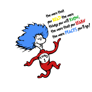 Dr Seuss Cat In Tha Hat Text Logo PNG SVG Vector