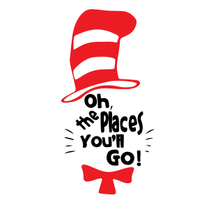 Dr Seuss Cat In Tha Hat Text Icon