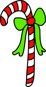 Grinch Christmas Candy Vector