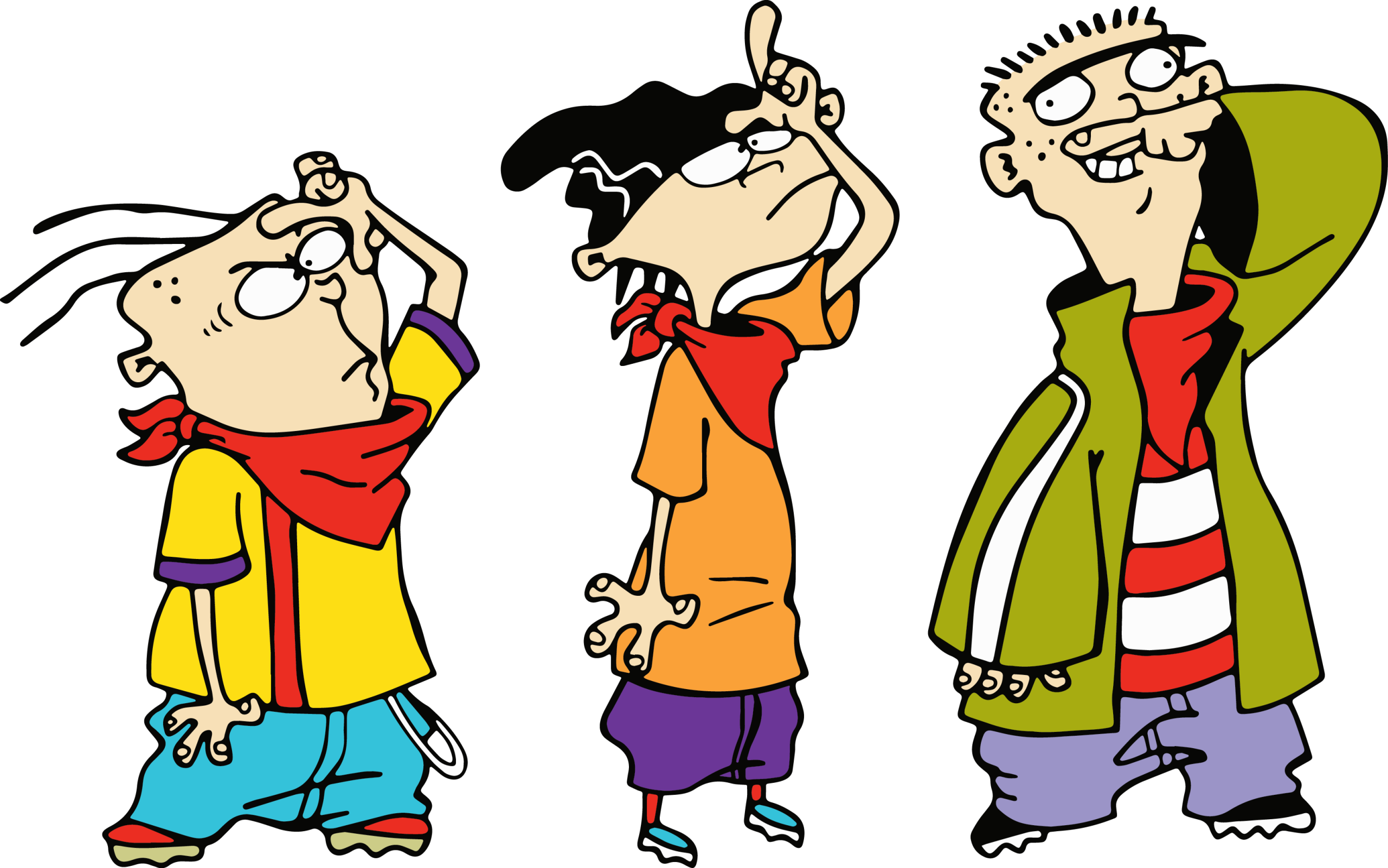 Powerpuff Girls Ed, Edd and Eddy Vector Powerpuff Girls Ed, Edd and Eddy Vector