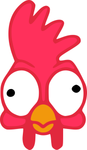 Moana Chicken’s Head Vector 2