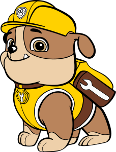 Paw Patrol Rubble Vector 3