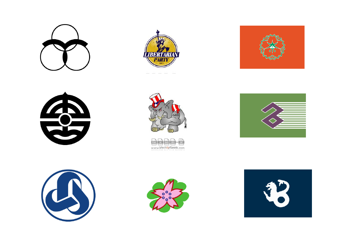 Flags of Political Parties