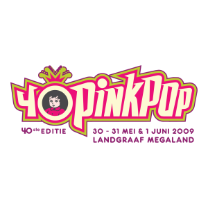 40 Jaar PinkPop Logo PNG SVG Vector