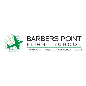 Barbers Point Flight School Horizontal Logo PNG SVG Vector 01