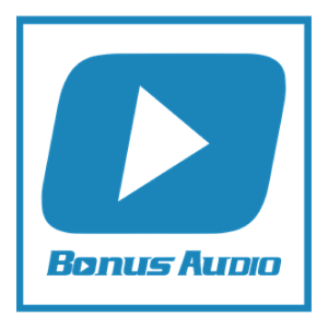 Bonus Audio Logo PNG SVG Vector