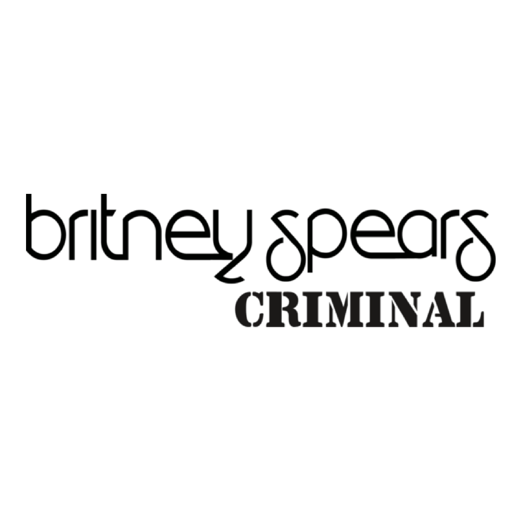 Britney Spears Criminal Logo PNG SVG Vector Britney Spears Criminal Logo PNG SVG Vector