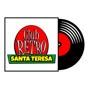 Club Retro Santa Logo PNG Vector